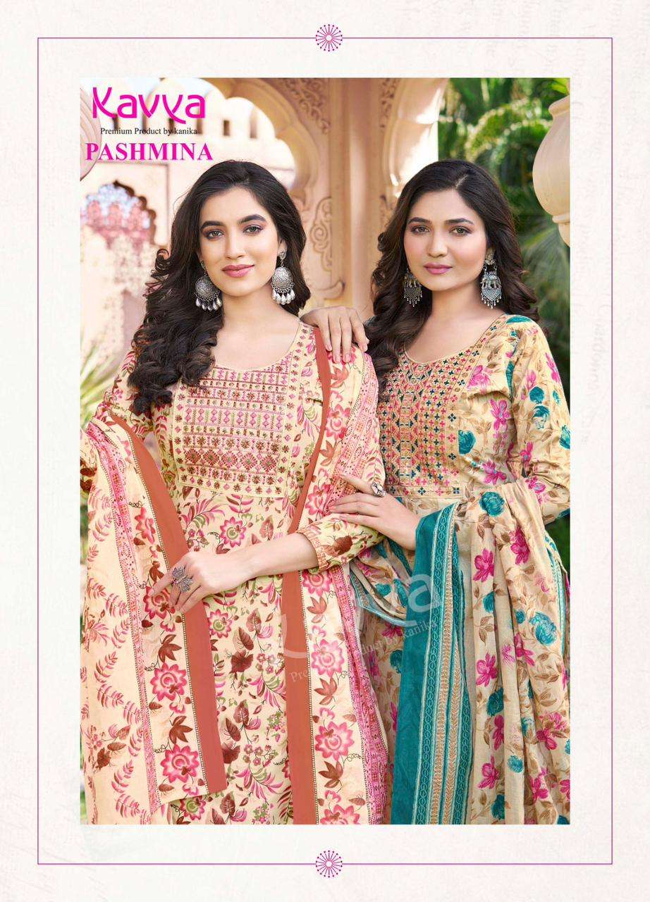 KAVYA  PASHMINA Vol -5 Kurti Wholesale catalog