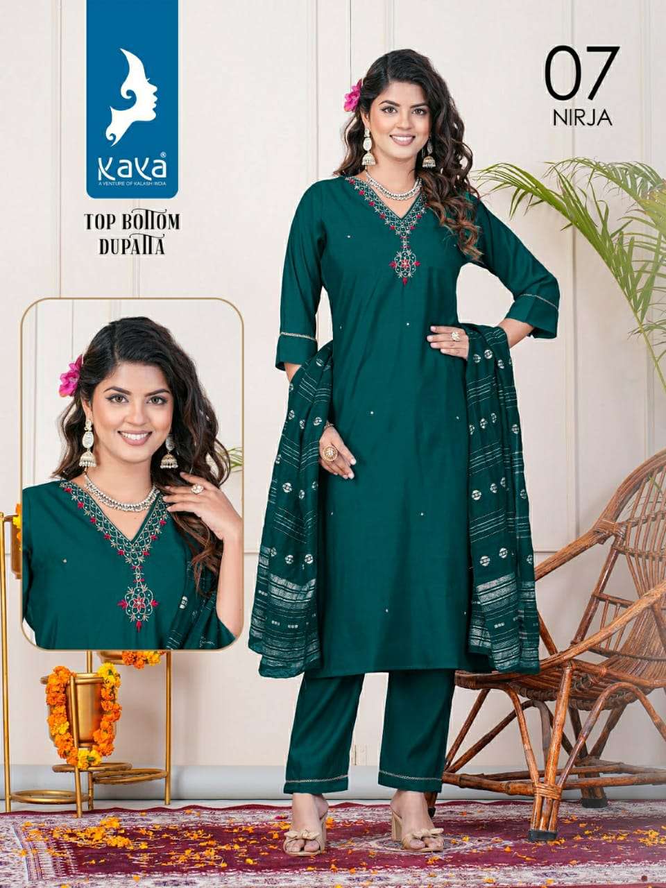 KAYA NIRJA Kurti Wholesale catalog