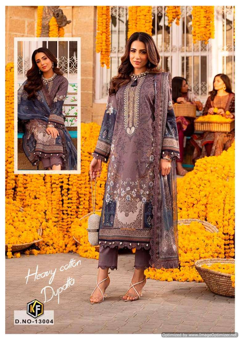 Keval Sobia Nazir Vol-13 – Dress Material - Wholesale Catalog