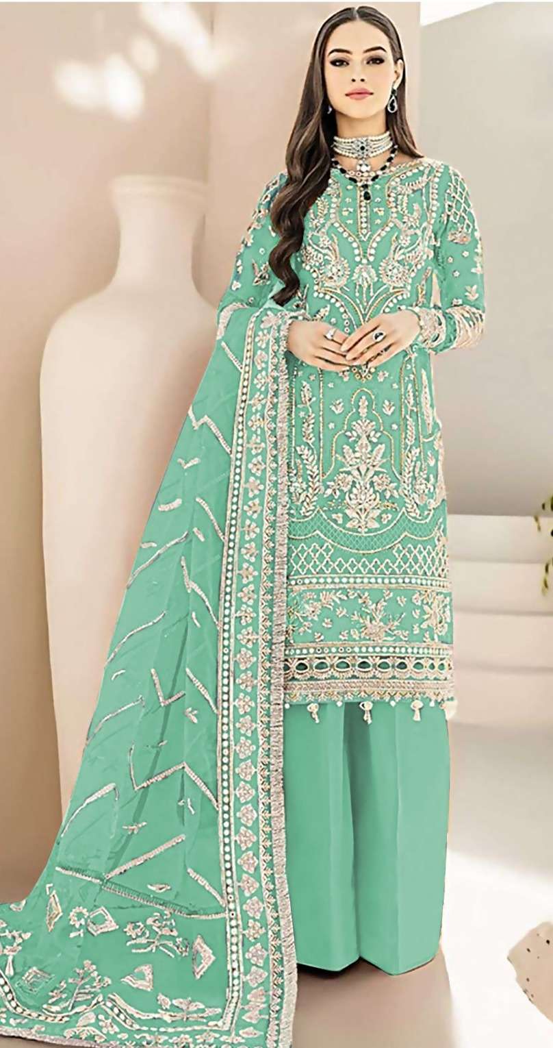 Khas 7002 A To D Premium Organza Salwar Suit Wholesale catalog