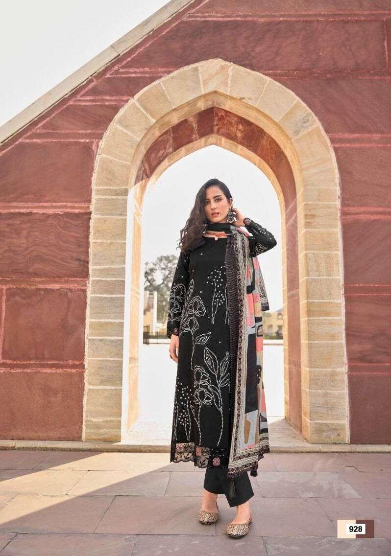 Kilory Printskari Embroidred Khaddi Print Salwar Kameez Wholesale catalog