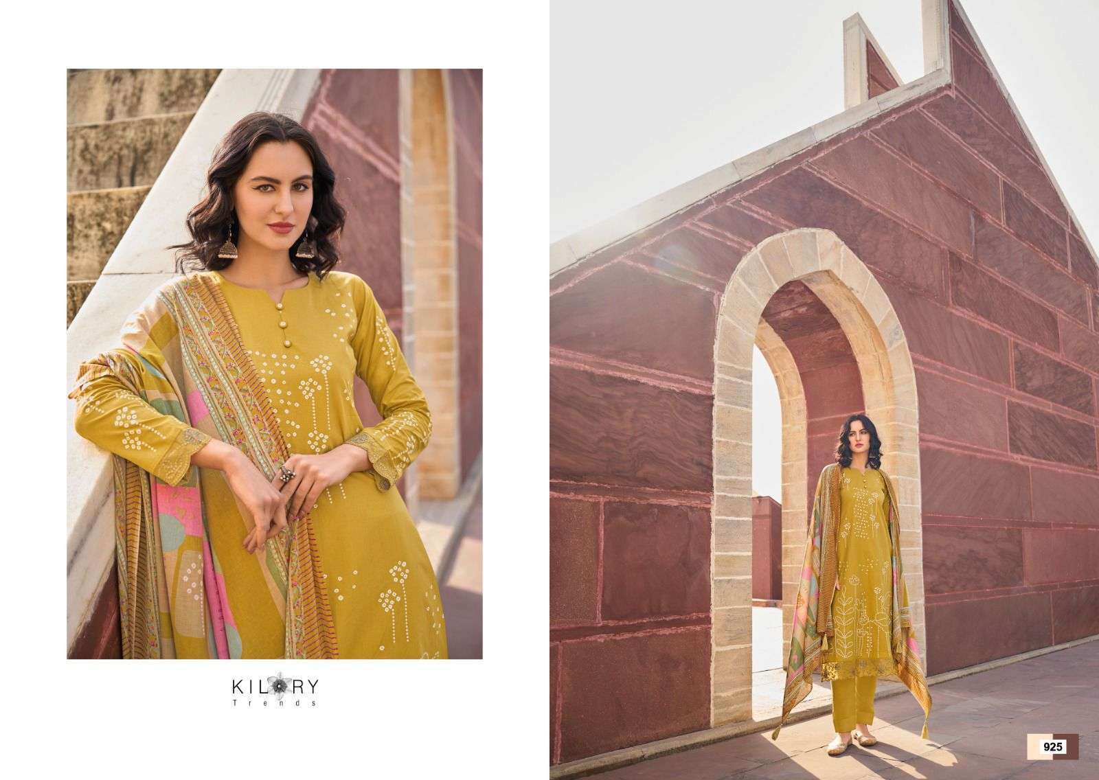 Kilory Printskari Embroidred Khaddi Print Salwar Kameez Wholesale catalog