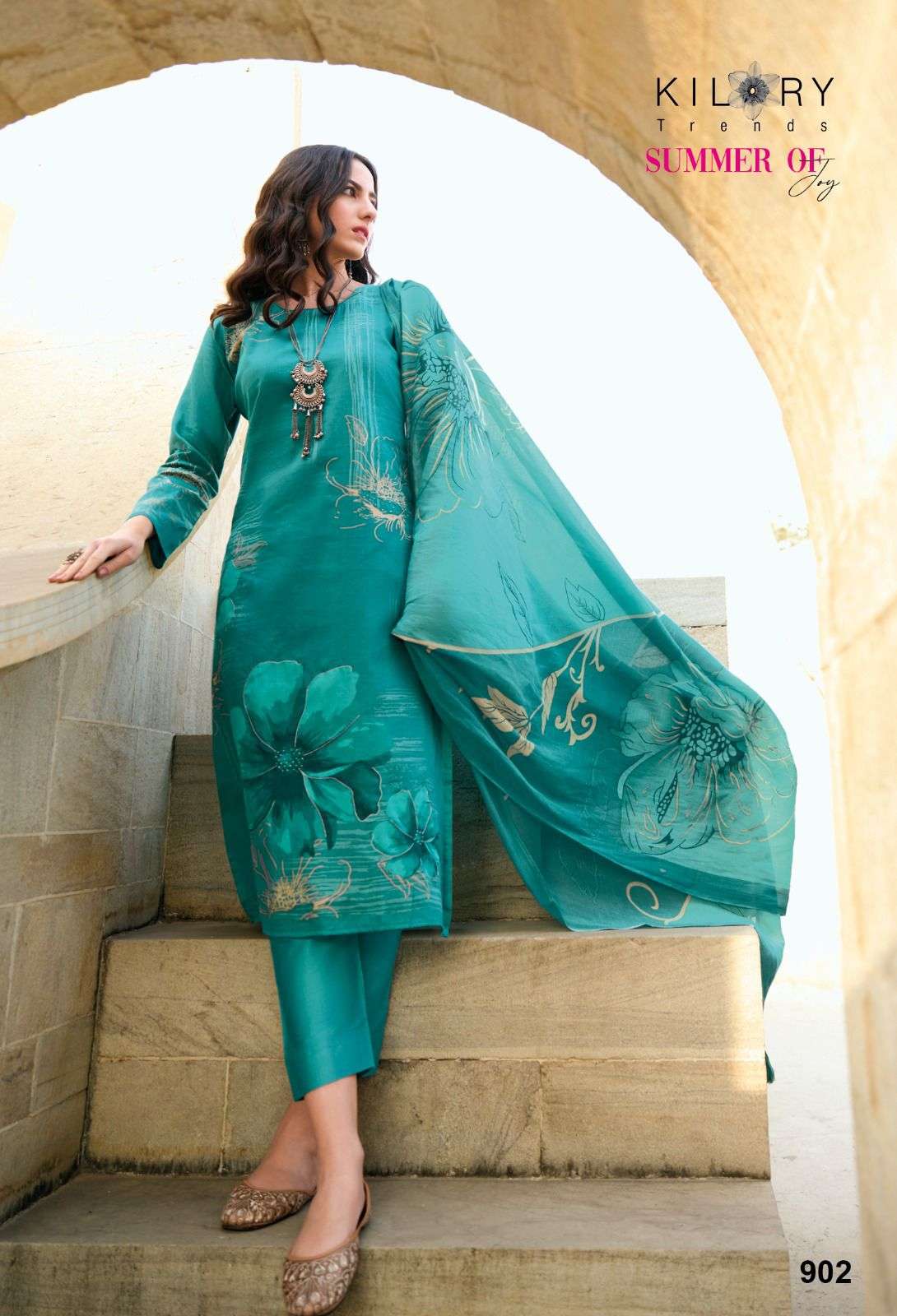 Kilory Summer Of Joy Designer Cotton Salwar Kameez Wholesale catalog