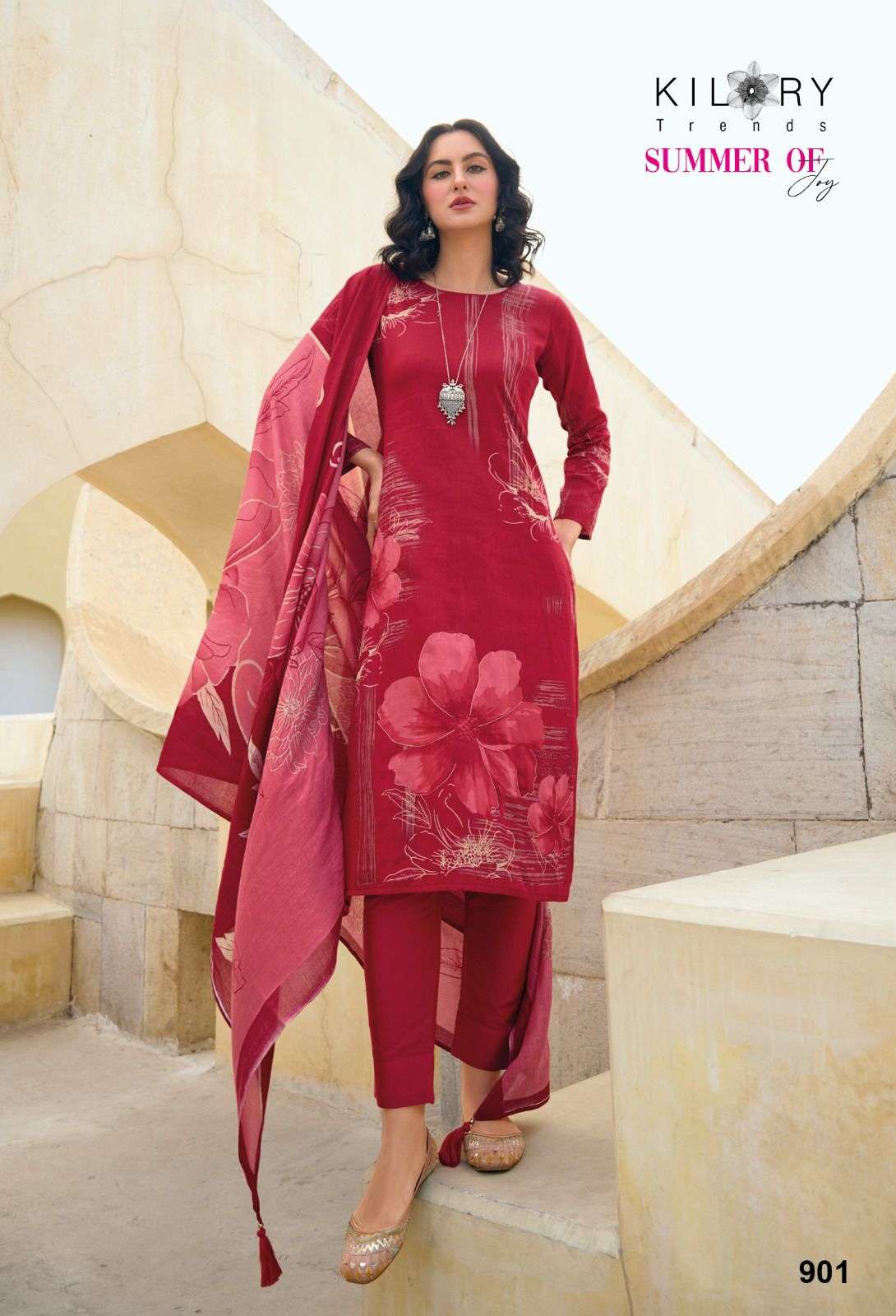 Kilory Summer Of Joy Designer Cotton Salwar Kameez Wholesale catalog