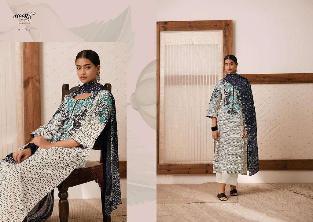 Kimora Heer Gara Vol 4 Muslin Digital Printed Salwar Kameez Wholesale catalog