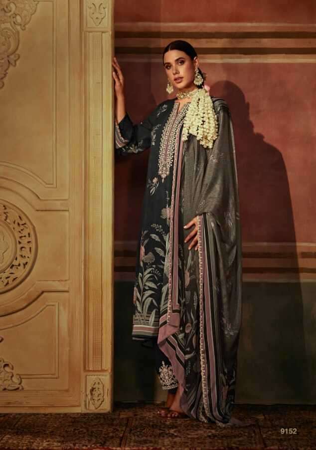 Kimora Heer Zulfa Maslin Digital Printed Salwar Kameez Wholesale catalog