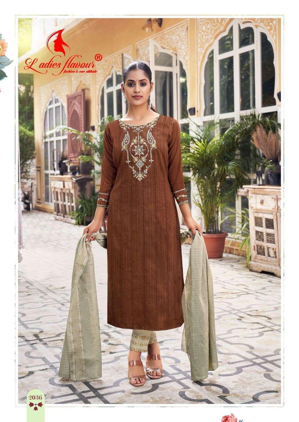 Ladies Flavour Parampara-2 Kurti Wholesale catalog