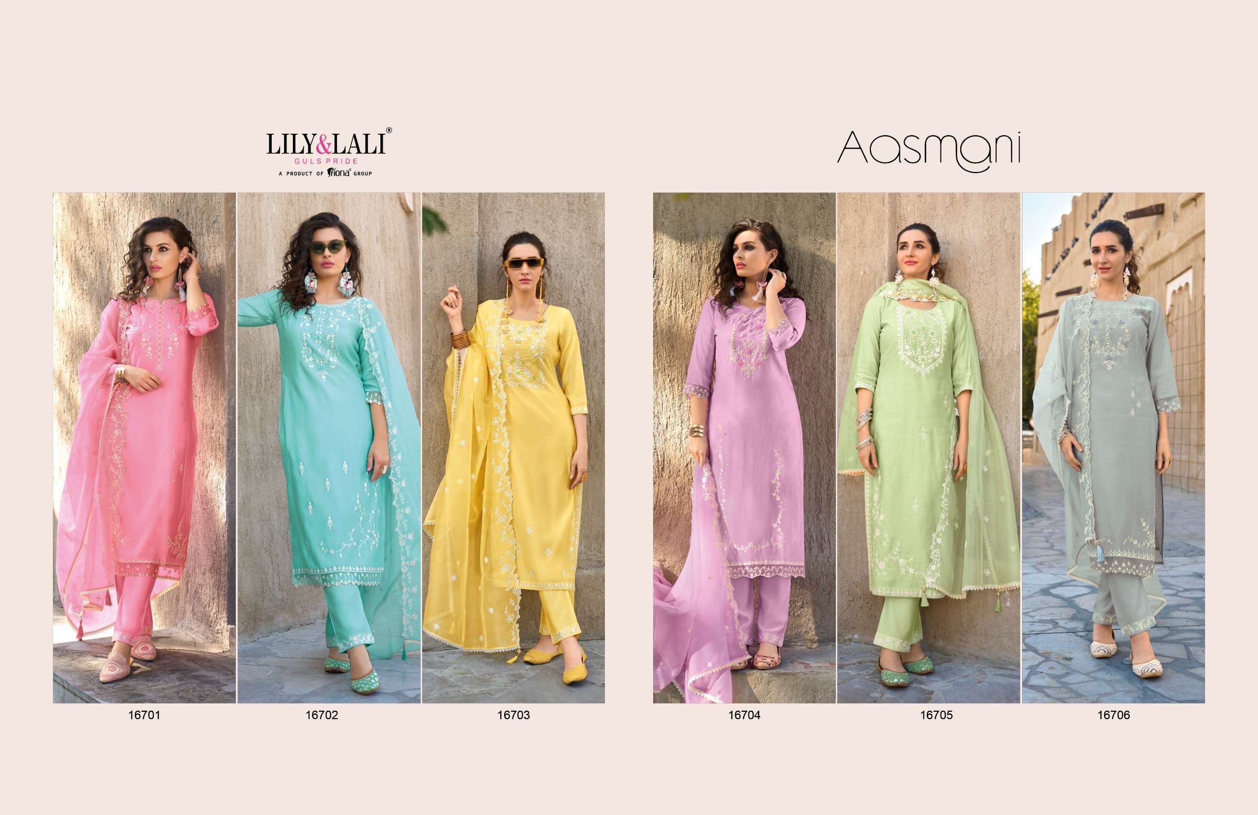 LILY & LALI Aasmani Kurti Wholesale catalog