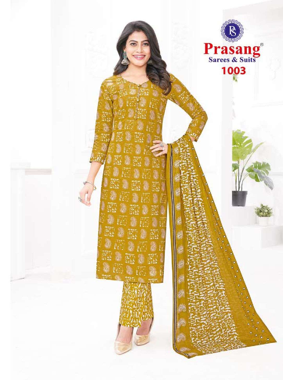 Madhur Prasang Vol-1 -Kurti Pant With Dupatta Wholesale Catalog