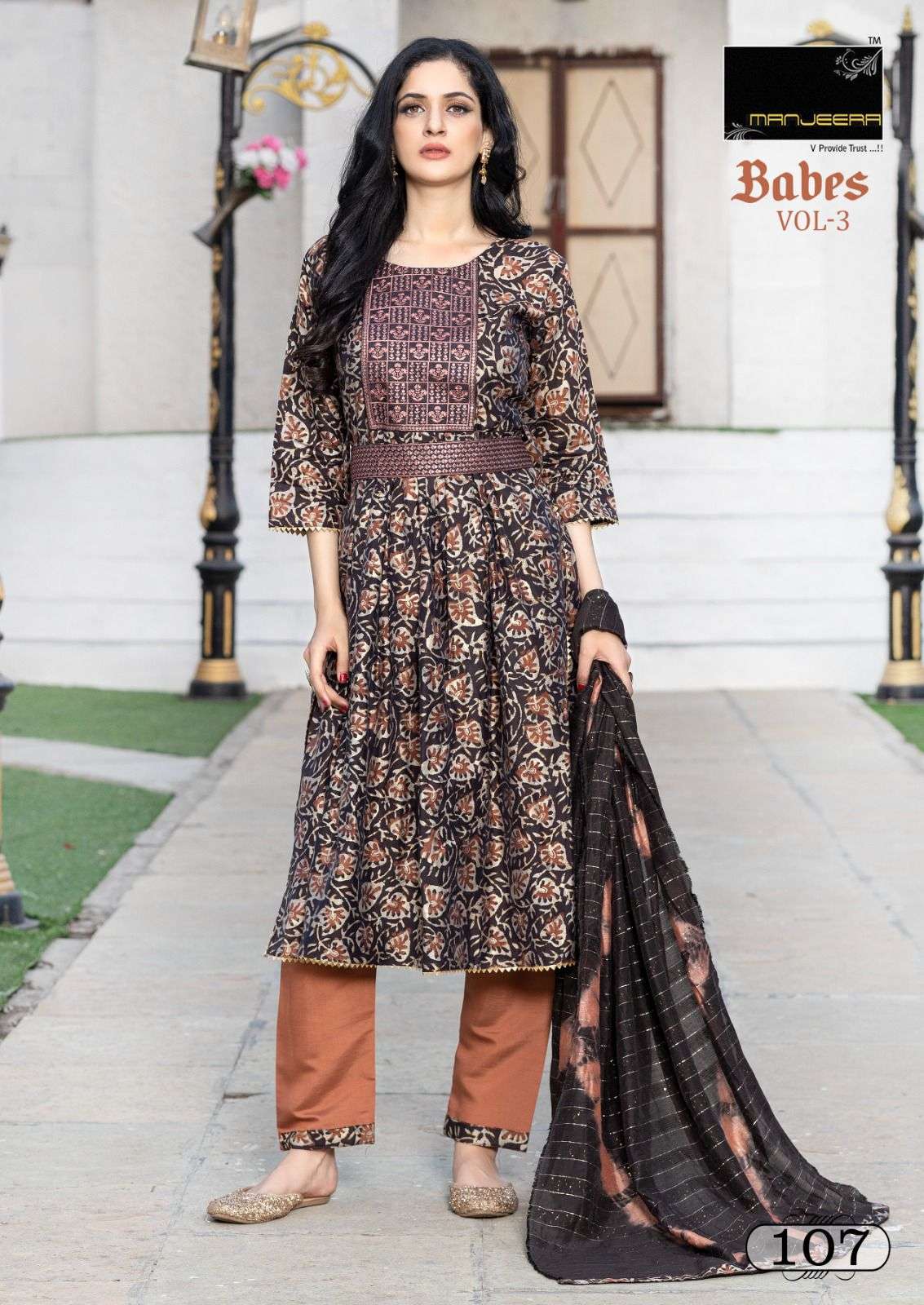 MANJEERA BABES 3  Kurti Wholesale catalog