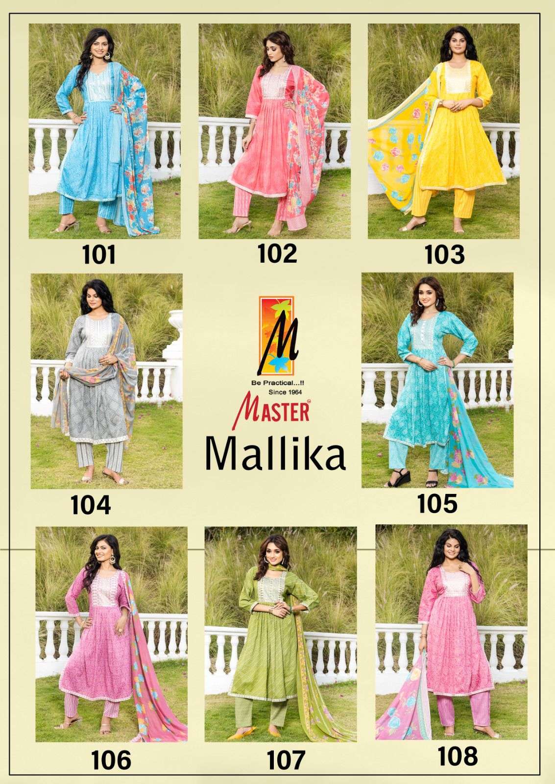 MASTER MALLIKA Kurti Wholesale catalog