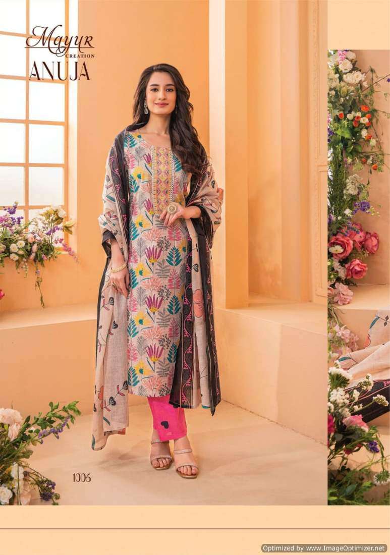 Mayur Anuja Vol-1 – Dress Material - Wholesale Catalog