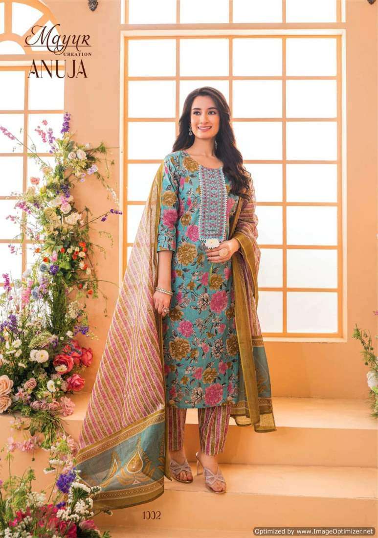 Mayur Anuja Vol-1 – Dress Material - Wholesale Catalog