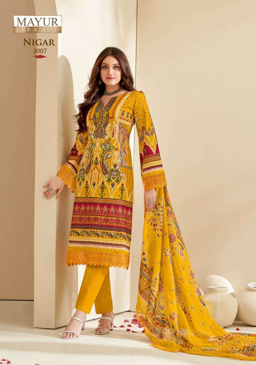 Mayur Nigar Vol-2 – Cotton Dress Material Wholesale Catalog