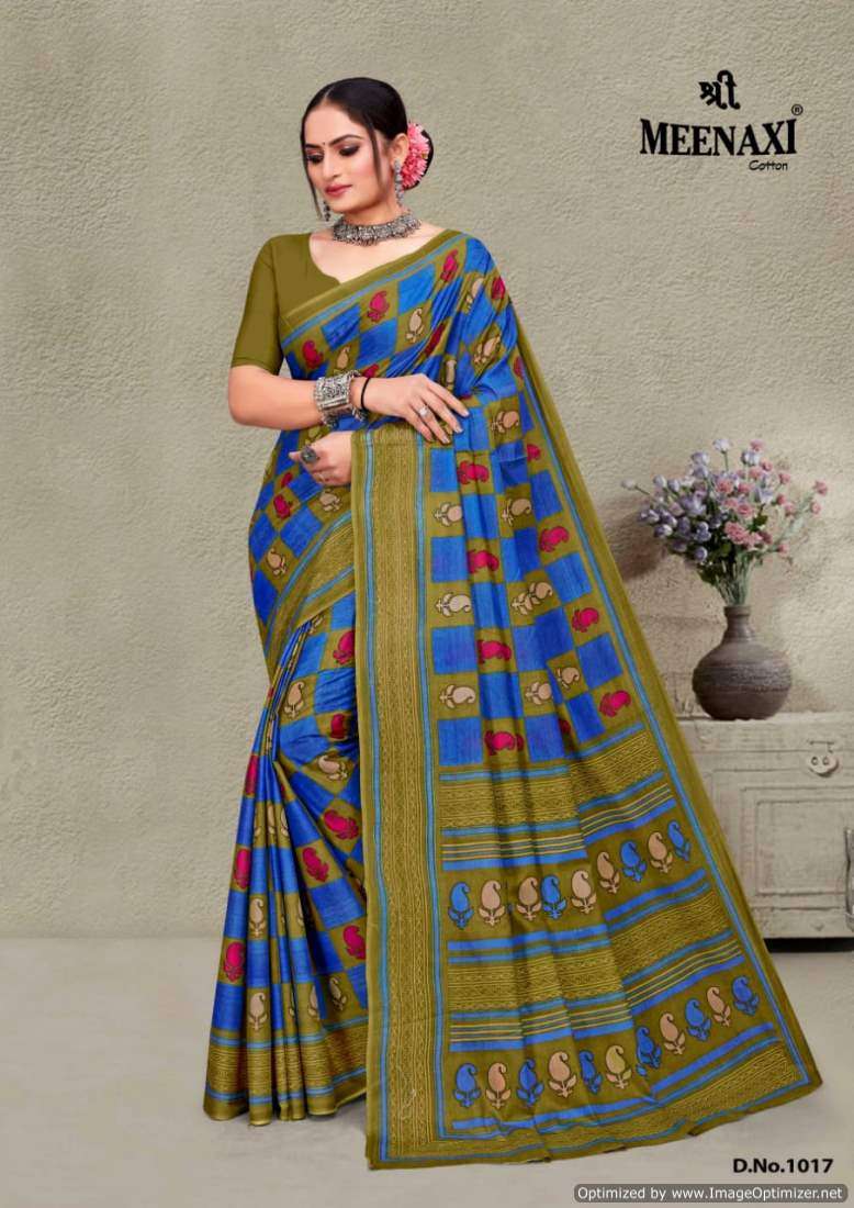 Meenaxi Krishnaveni Vol-1 – Cotton Saree - Wholesale Catalog