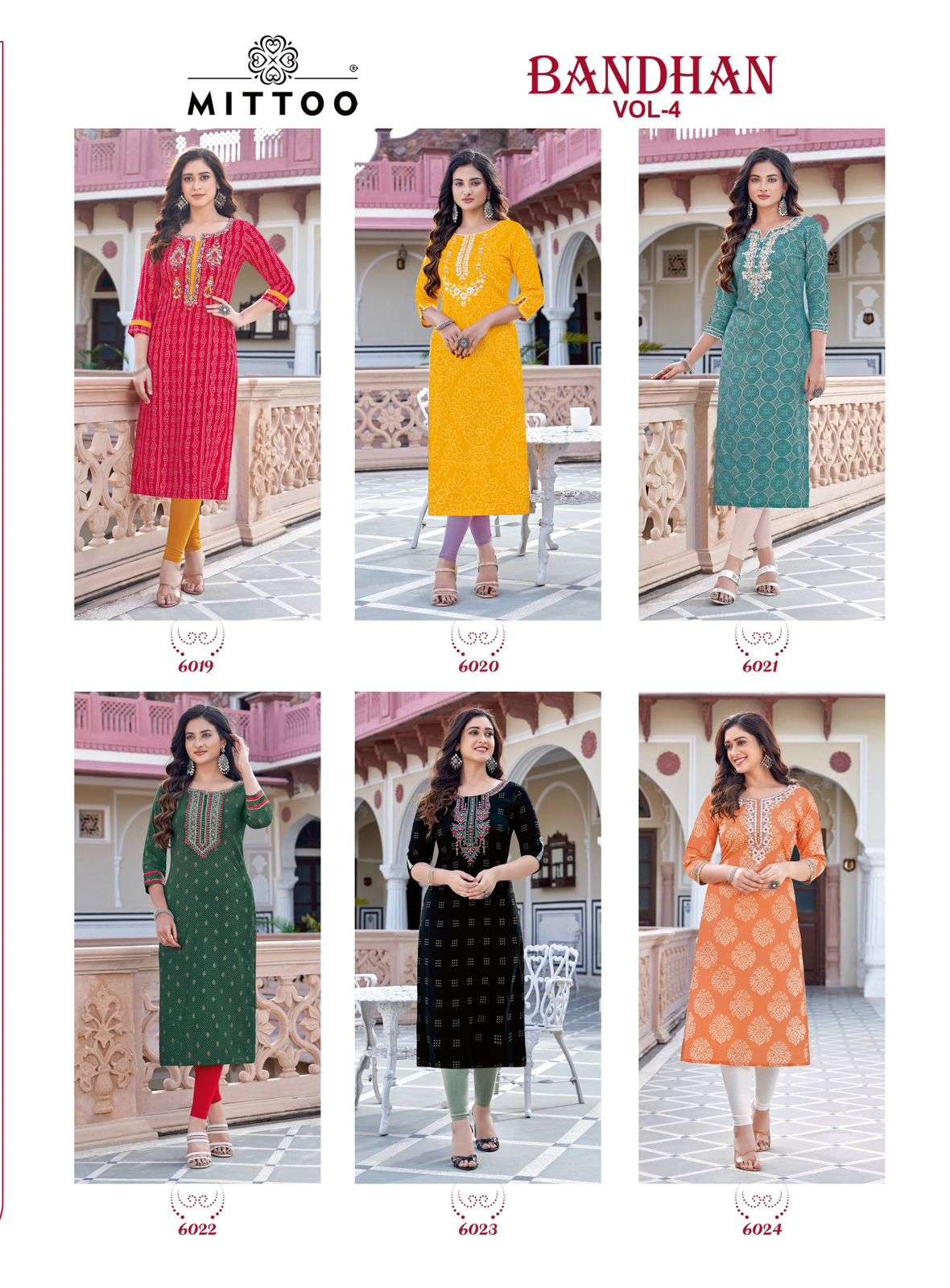 MITTOO Bandhan Vol 4 Kurti Wholesale catalog