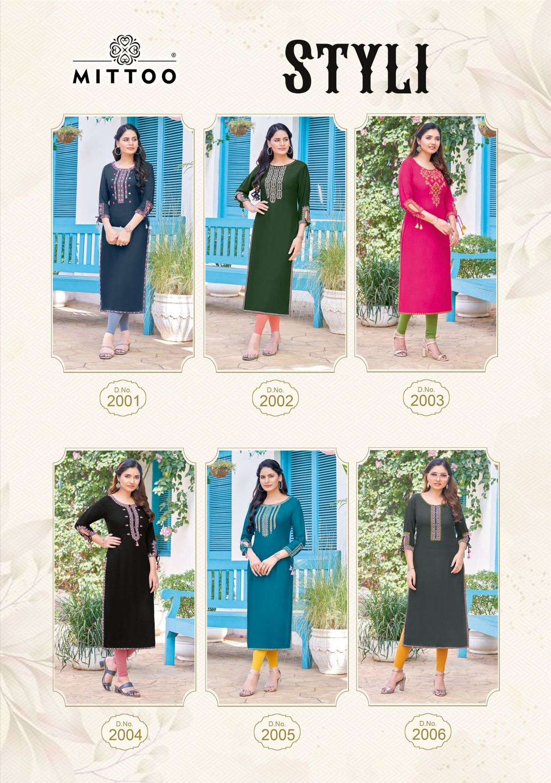 MITTOO STYLI Kurti Wholesale catalog