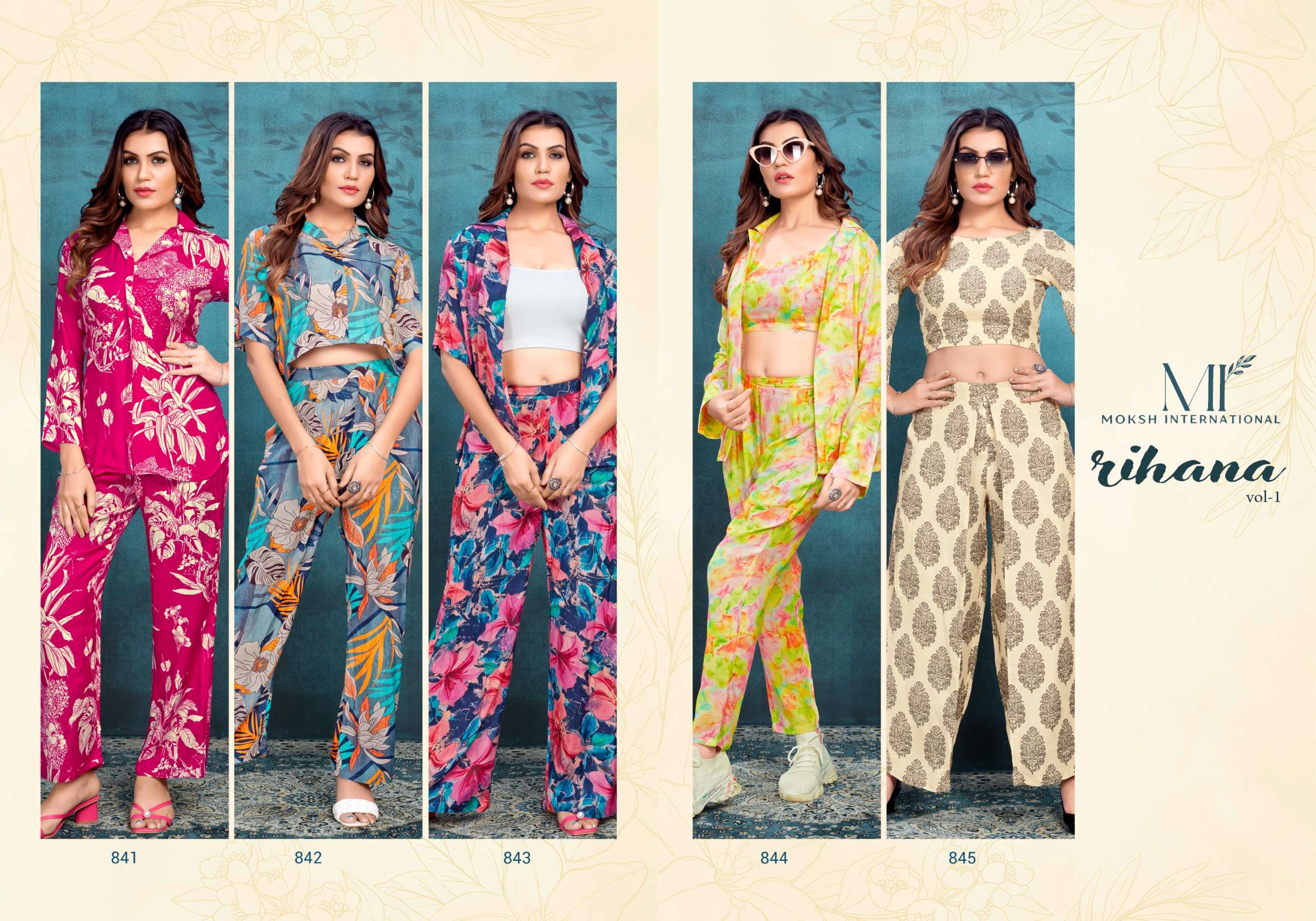 Moksh International Rihana Vol-1 Western wear Wholesale catalog