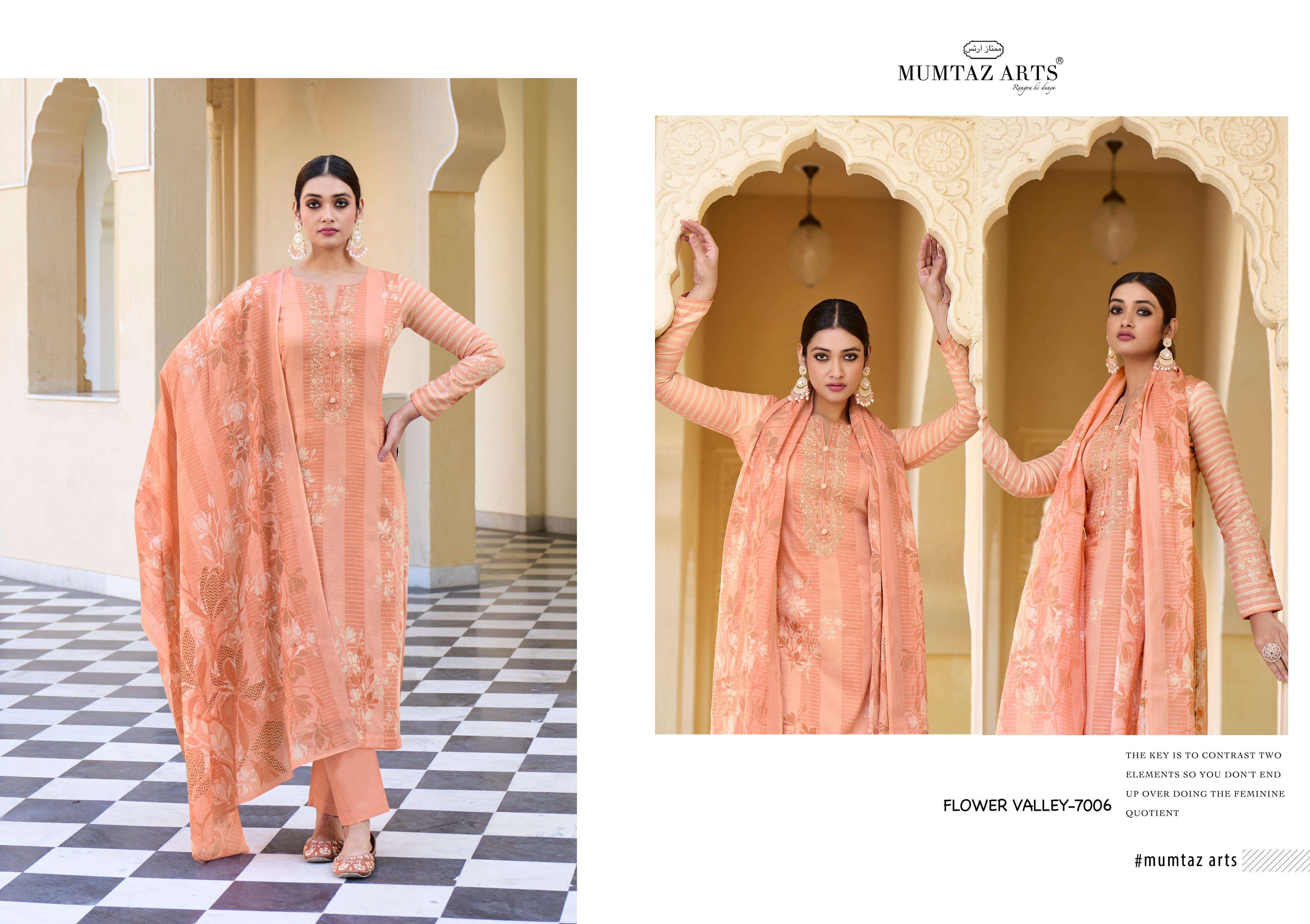 Mumtaz Flower Valley Jam Satin Digital Printed Salwar Suit Wholesale catalog