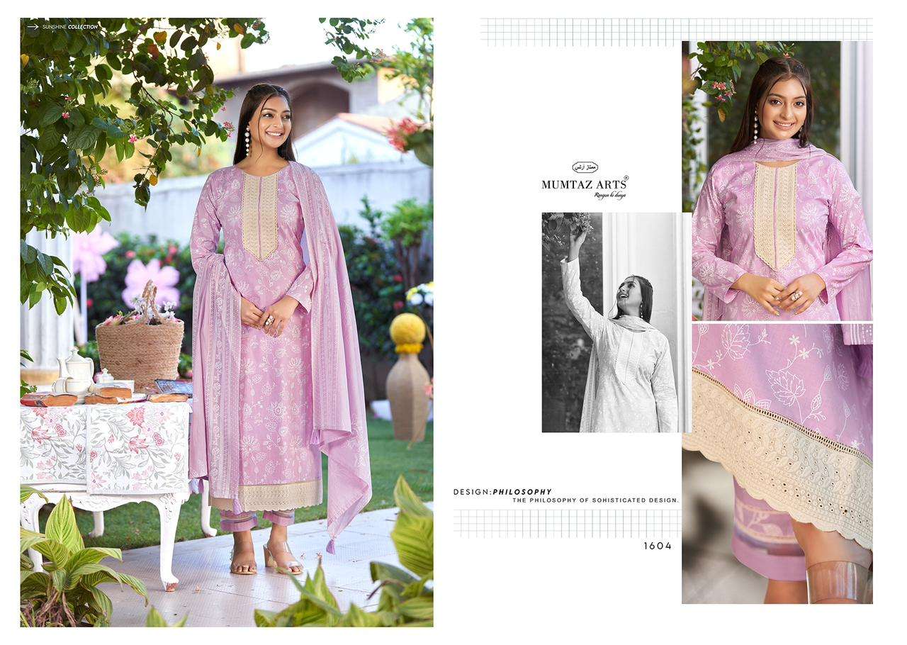 Mumtaz Suhane Pal Lawn Cotton Dress Material Wholesale catalog