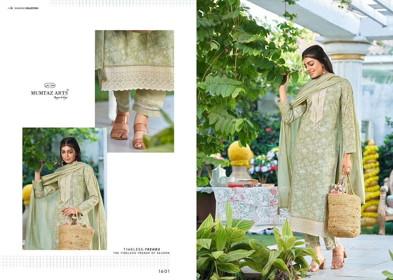 Mumtaz Suhane Pal Lawn Cotton Dress Material Wholesale catalog