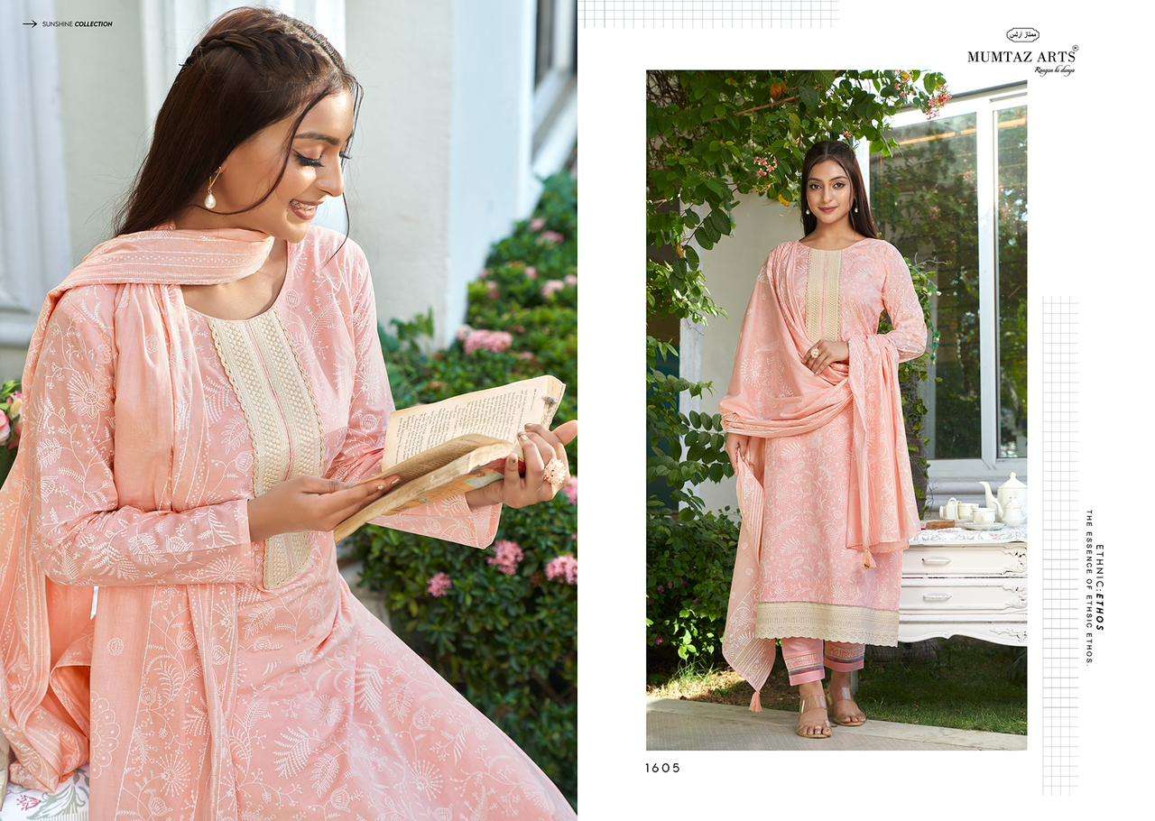 Mumtaz Suhane Pal Lawn Cotton Dress Material Wholesale catalog