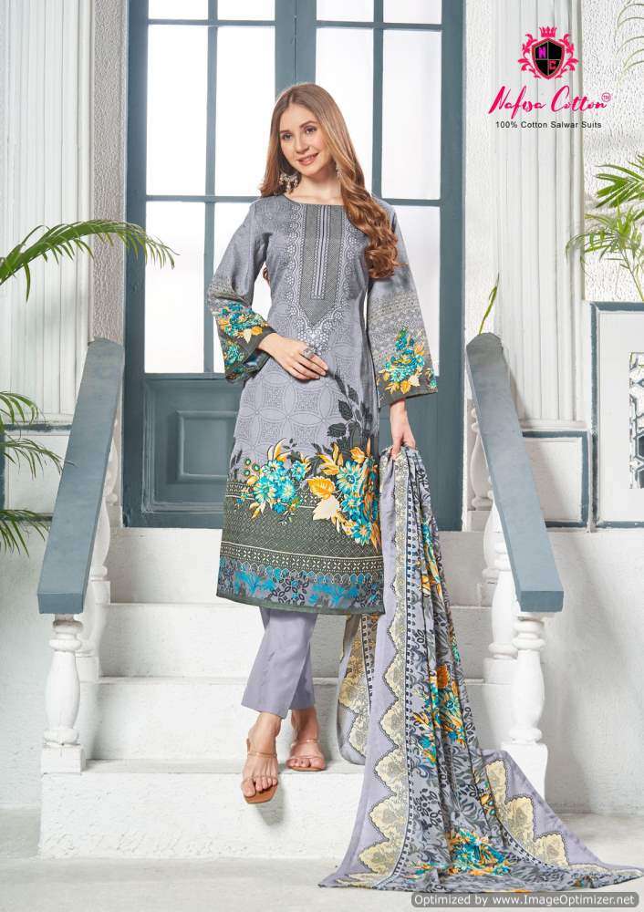 Nafisa Safina Vol 5 Karchi Cotton Dress Material Wholesale catalog