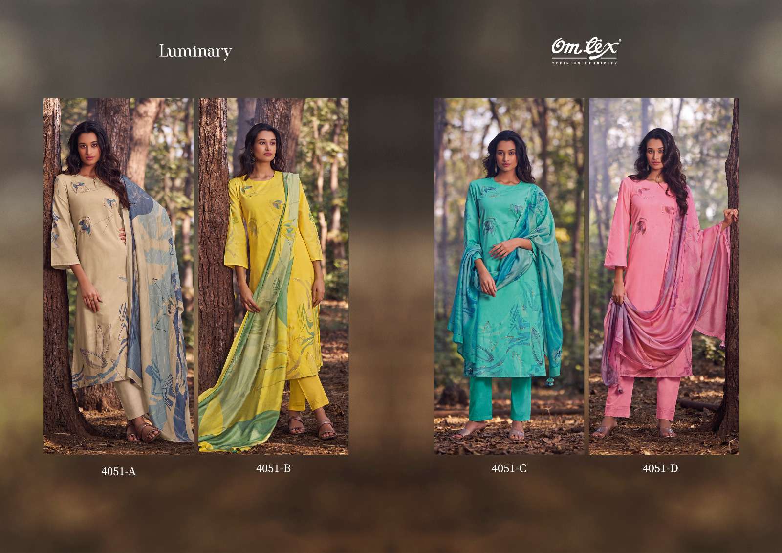 OMTEX LUMINARY Salwar Kameez Wholesale catalog