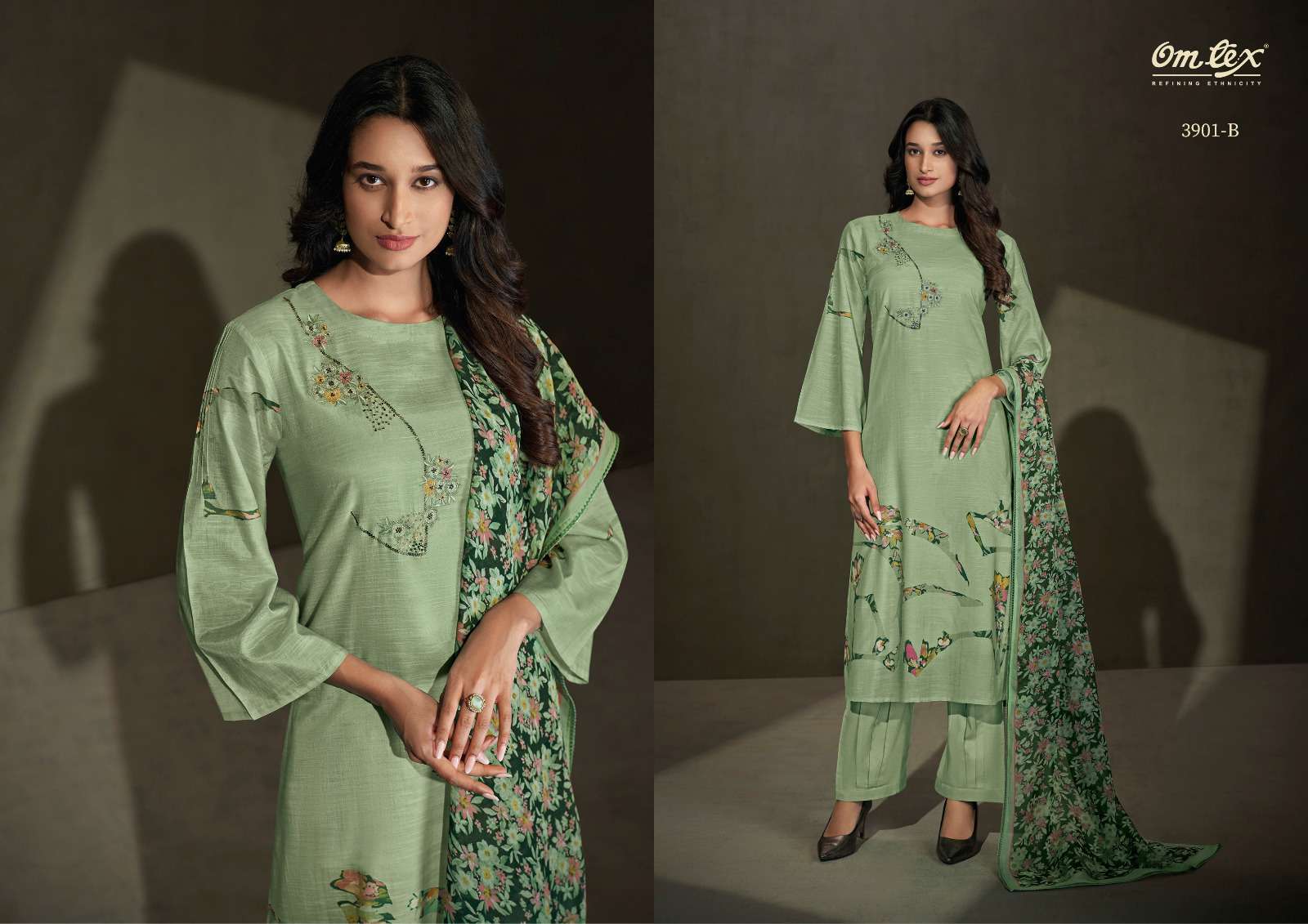 OMTEX PUSHTI Salwar Kameez Wholesale catalog