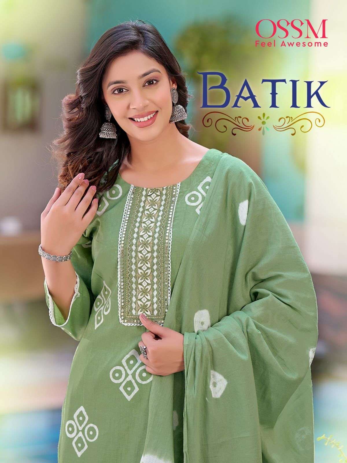 OSSM BATIK Kurti Wholesale catalog