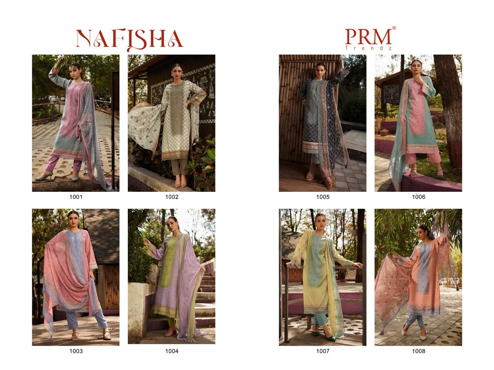 PRM TRENDZ NAFISHA Salwar Kameez Wholesale catalog