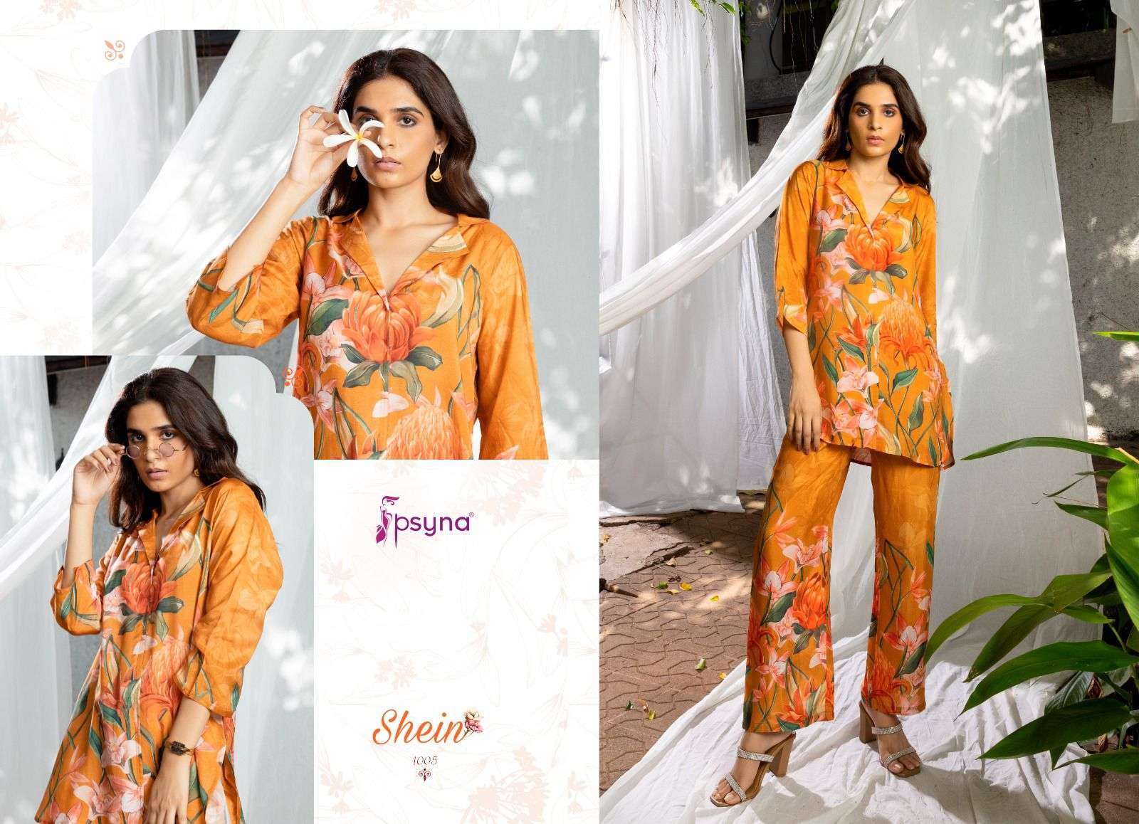 Psyna Shein Vol - 1 Co-Ord set Western Wear Wholesale catalog