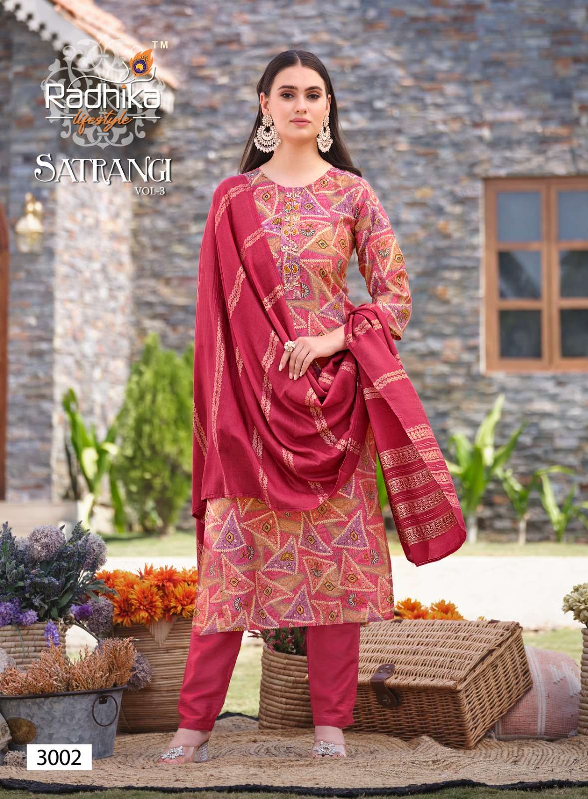 RADHIKA LIFE STYLE SATRANGI vol -3 Kurti Wholesale catalog