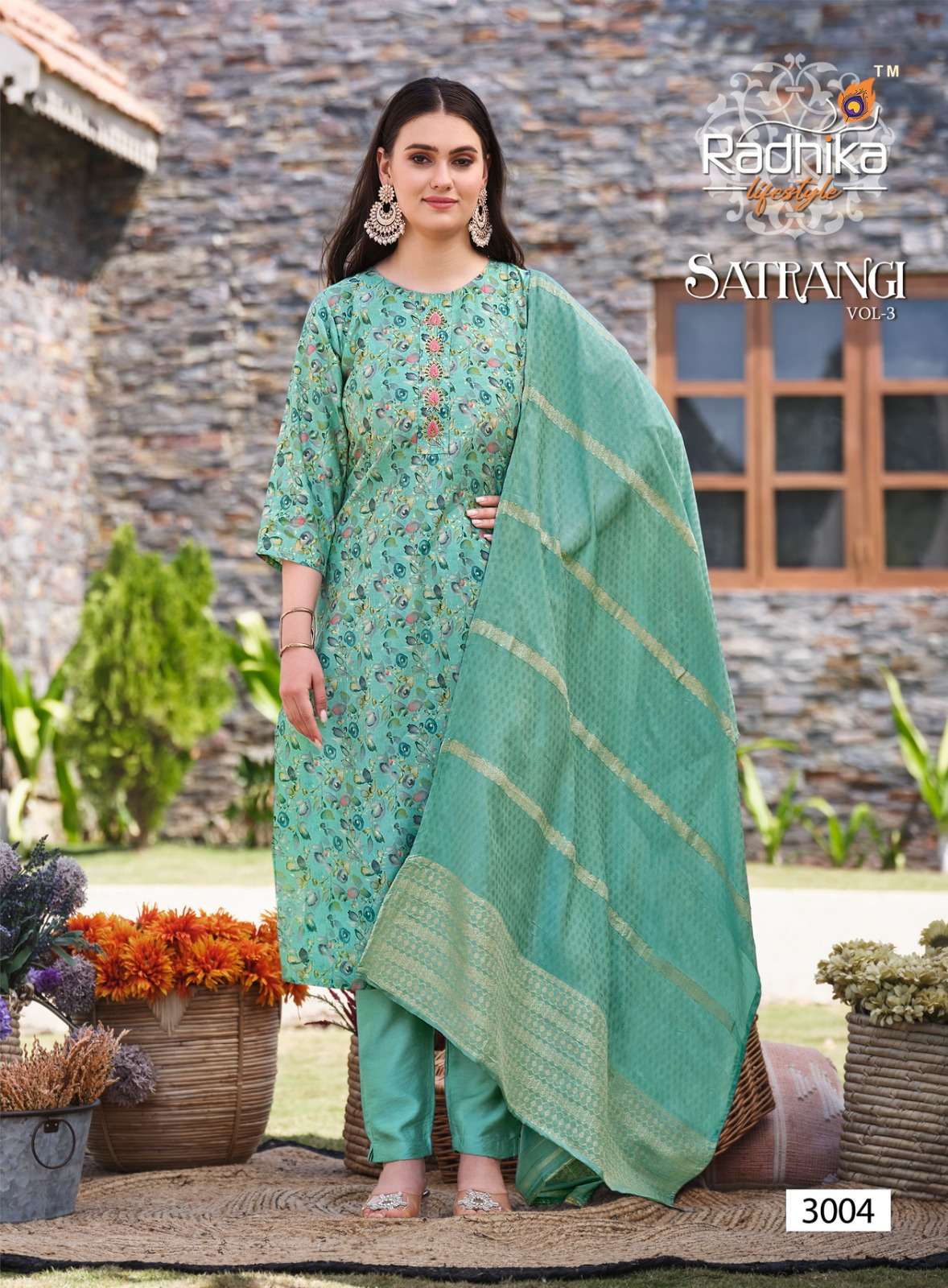 RADHIKA LIFE STYLE SATRANGI vol -3 Kurti Wholesale catalog