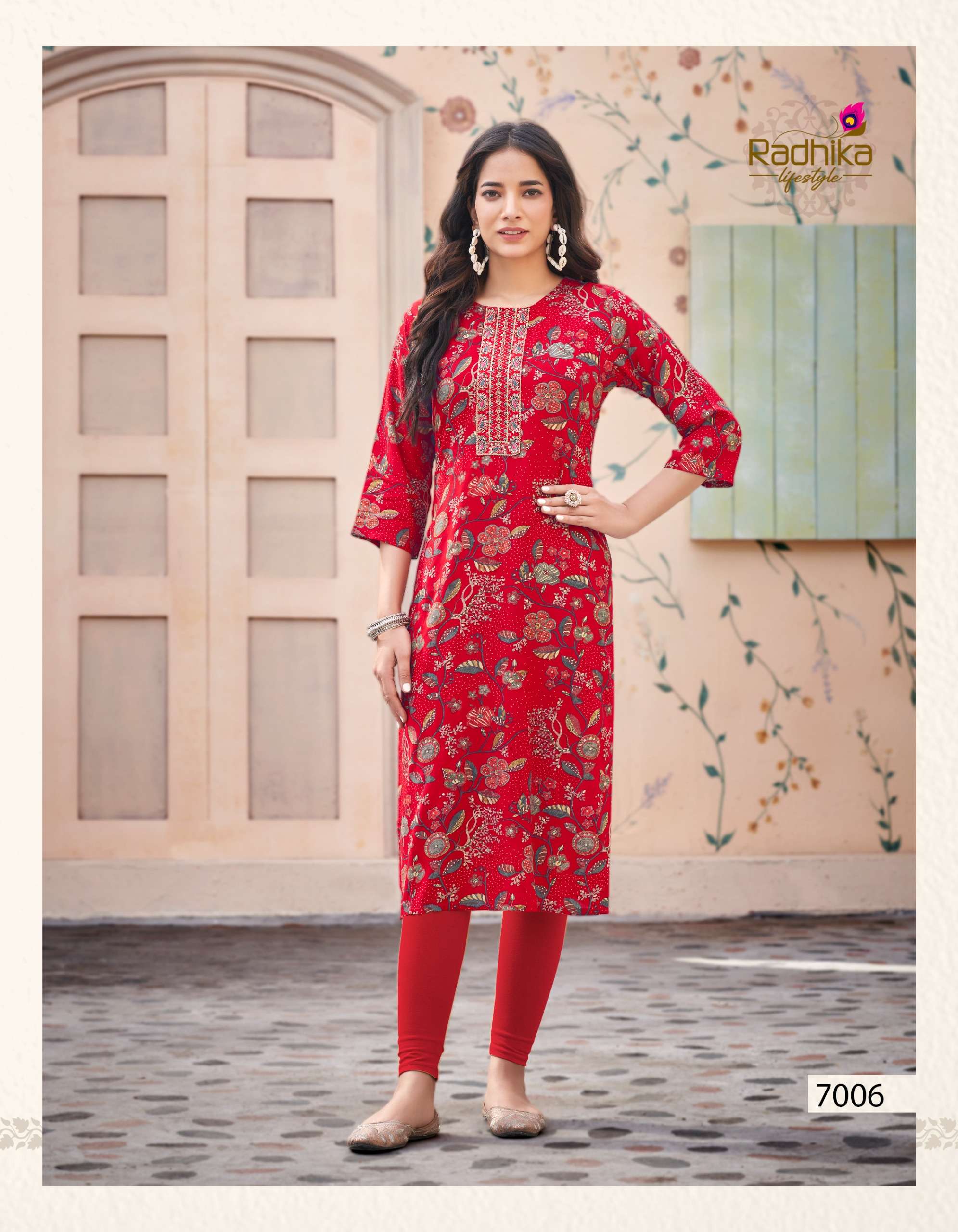 RADHIKA lifestyle PAHEL VOL 7 Kurti Wholesale catalog