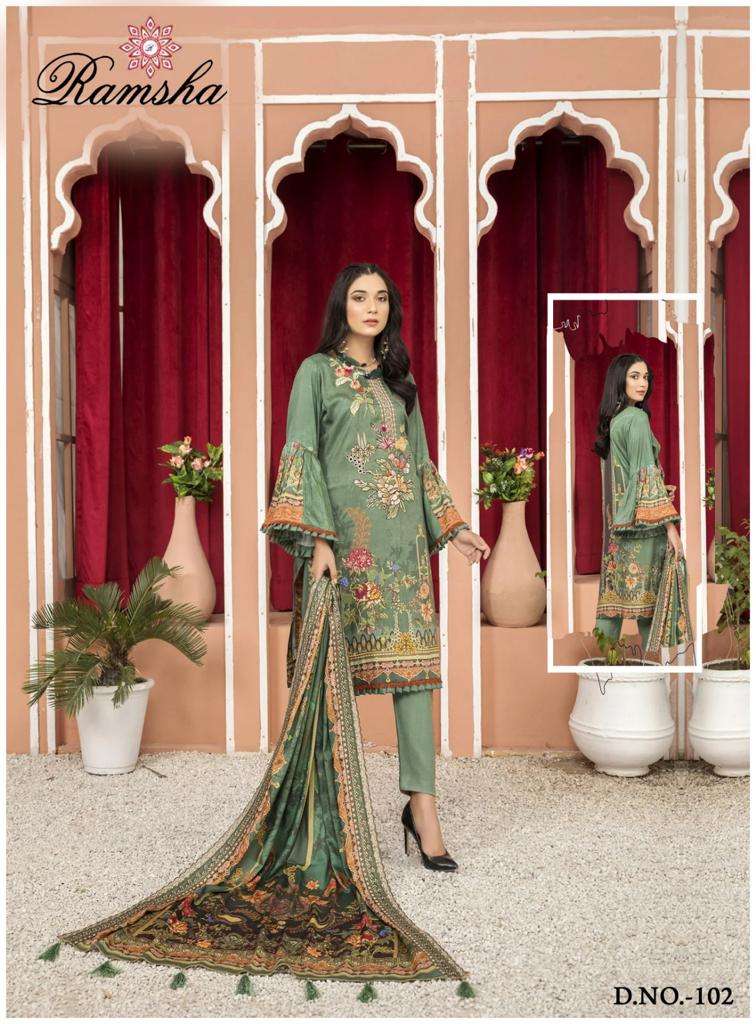 Ramsha Farasha – Heavy Karachi Luxury Lawn Wholesale Catalog