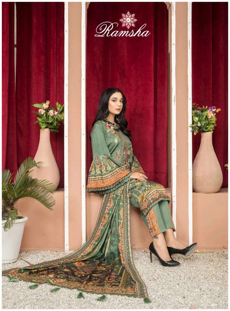 Ramsha Farasha – Heavy Karachi Luxury Lawn Wholesale Catalog