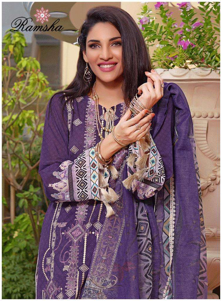 Ramsha Farasha – Heavy Karachi Luxury Lawn Wholesale Catalog