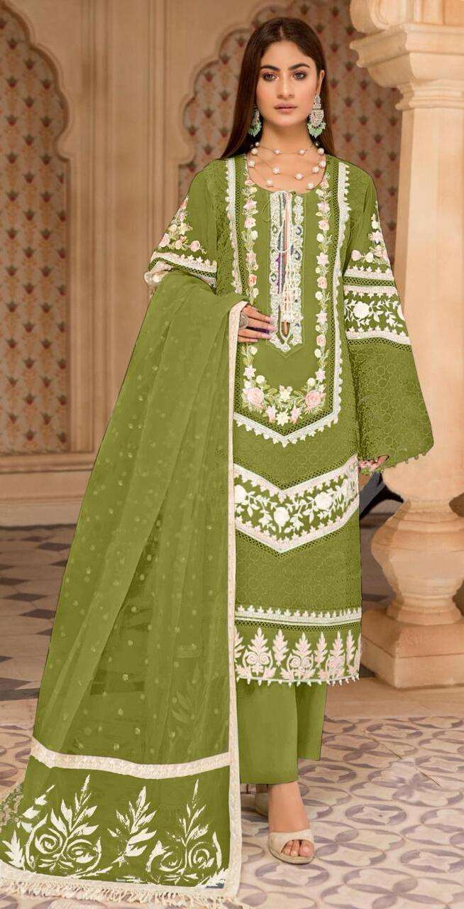 Ramsha R 1050 Special Haldi Mehandi Pakistani Suit Wholesale catalog