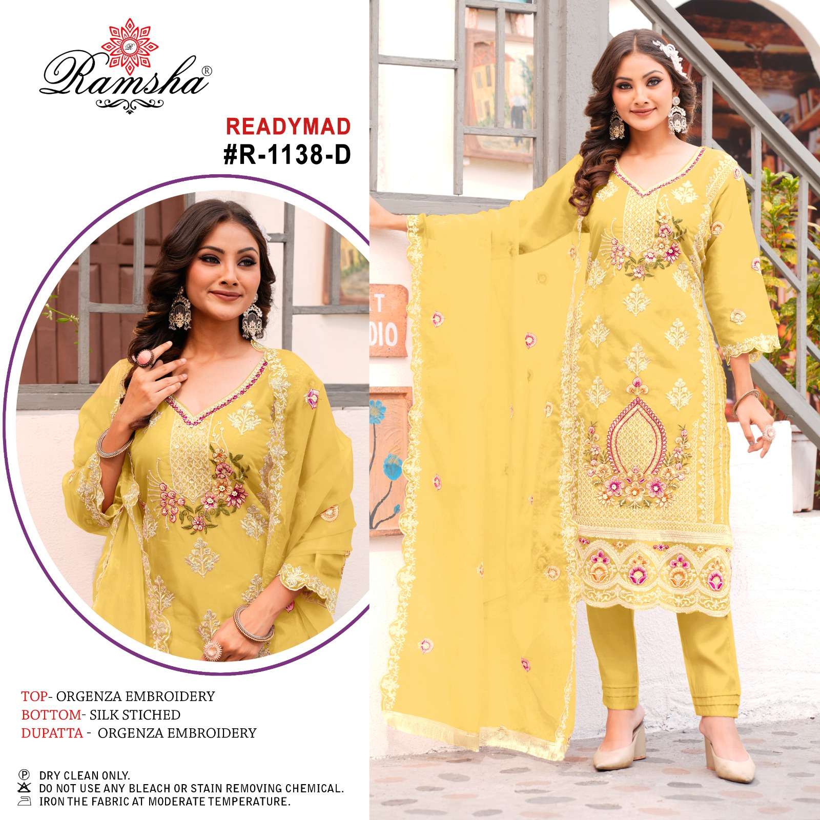 Ramsha R 1138 A To D Pakistani Suit Wholesale catalog