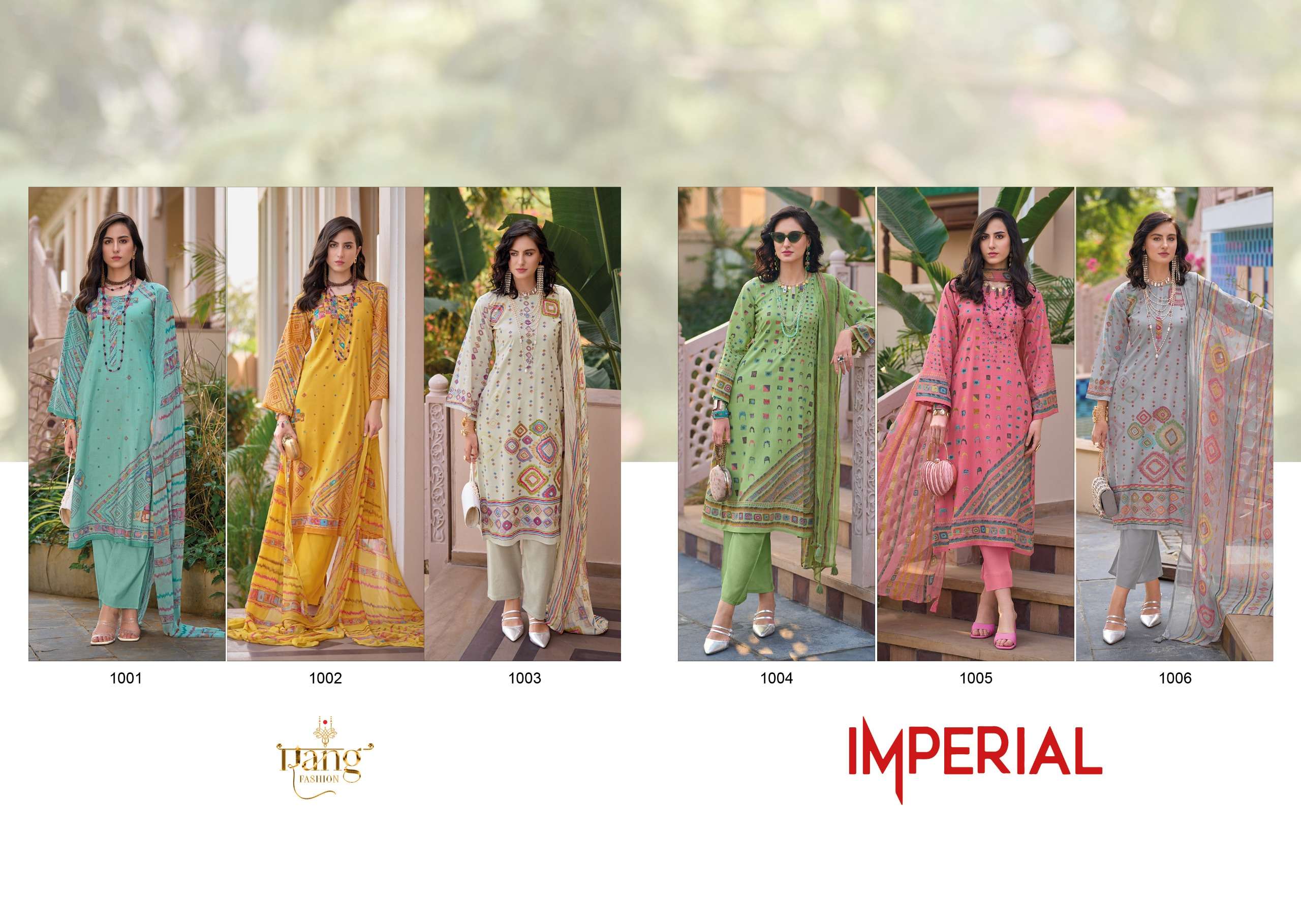 RANG FASHION IMPERIAL Salwar Kameez Wholesale catalog