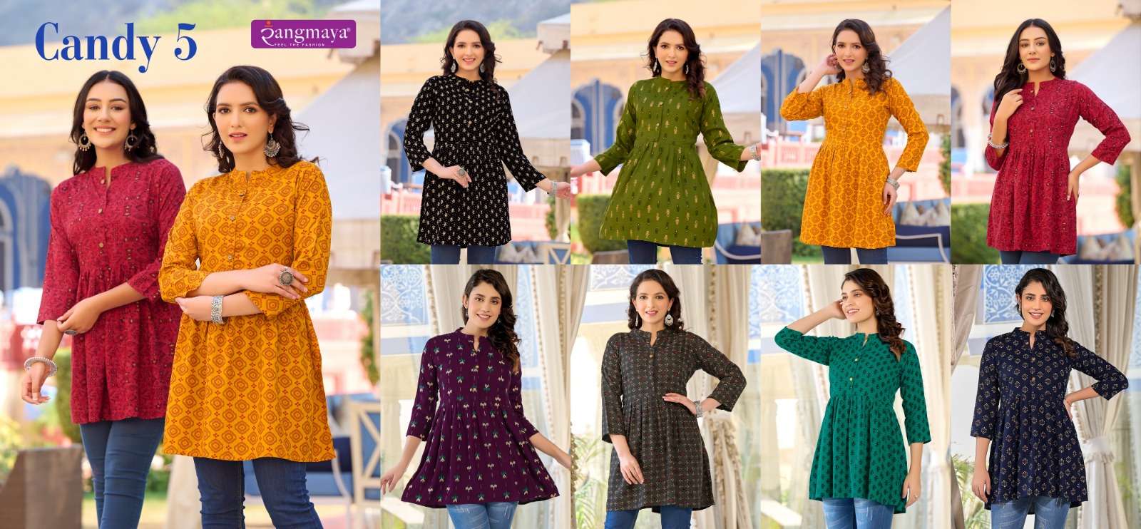 Rangmaya CANDY VOL-5 Kurti Wholesale catalog