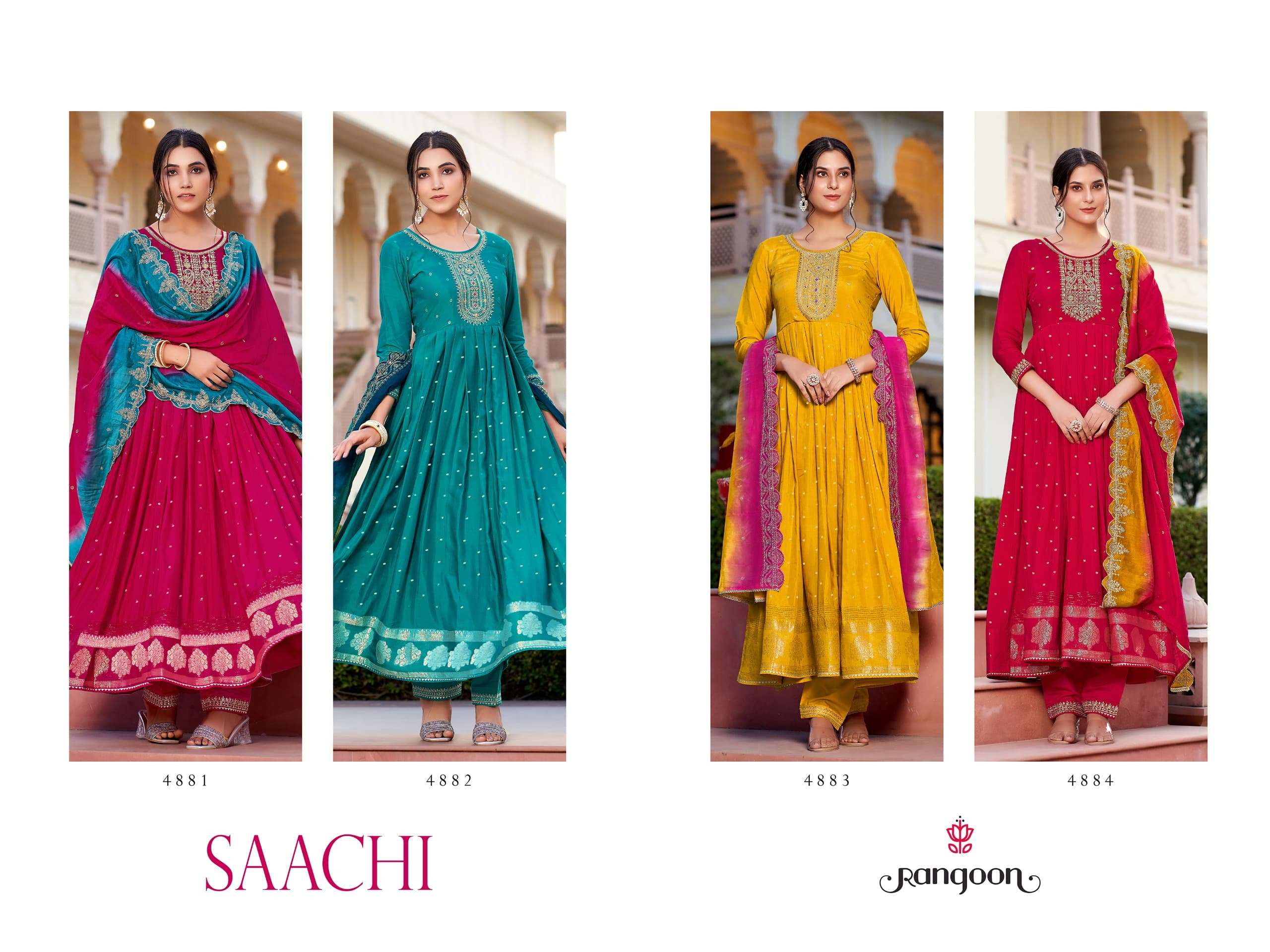 Rangoon SAACHI Kurti Wholesale catalog