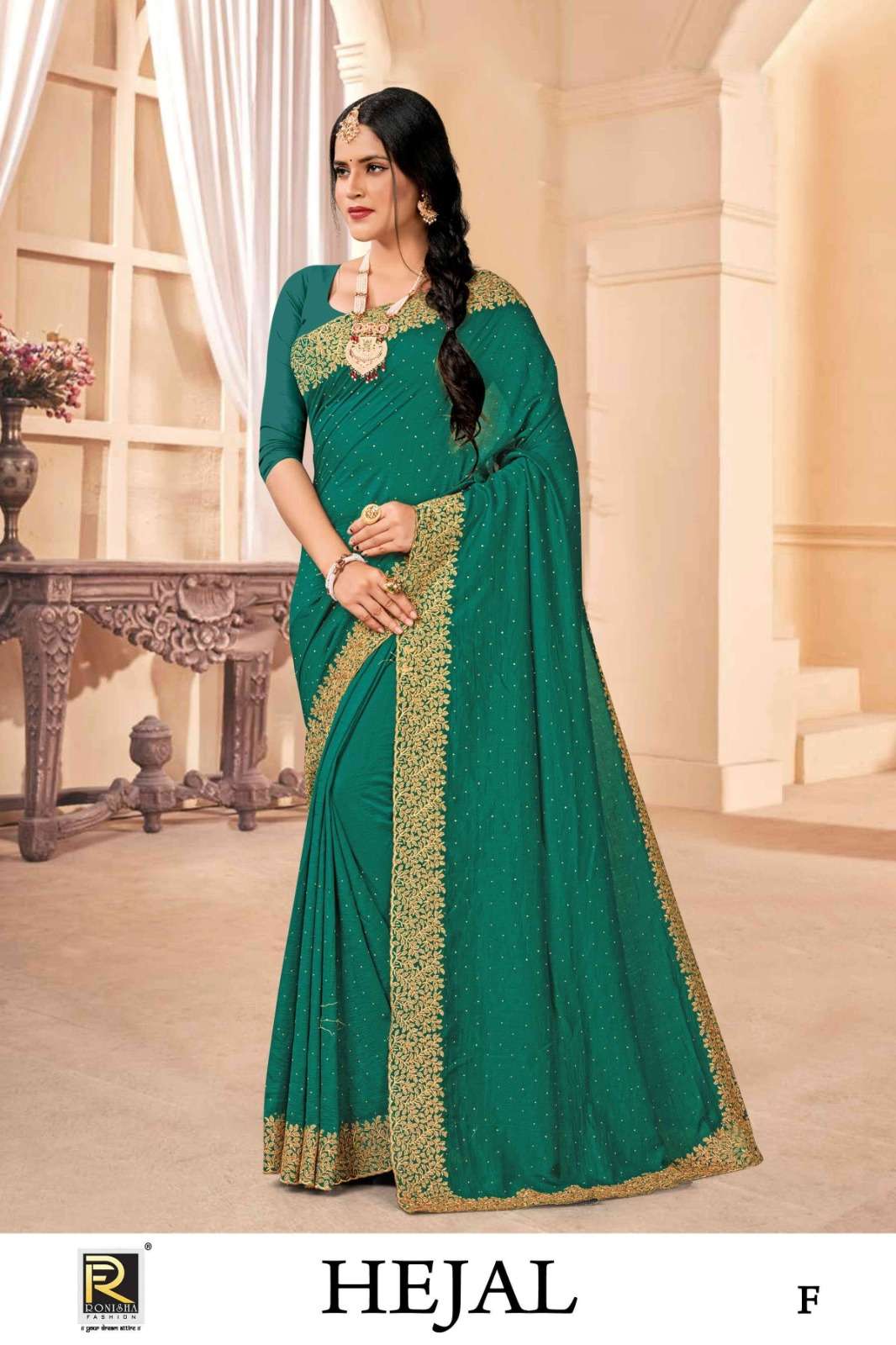 Ronisha Hejal vichitra Silk Saree Wholesale catalog