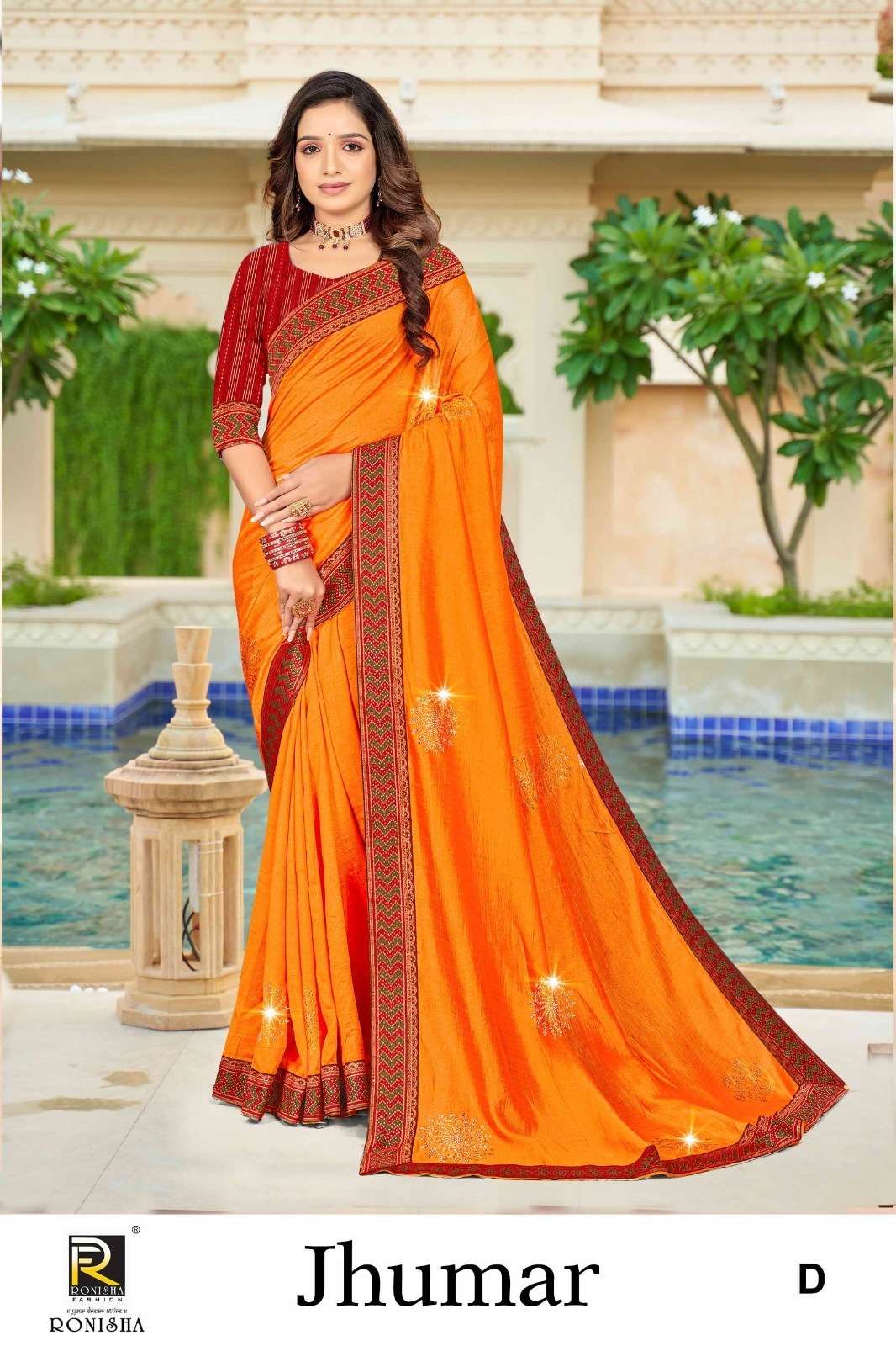 Ronisha Jhumar Silk Saree Wholesale catalog