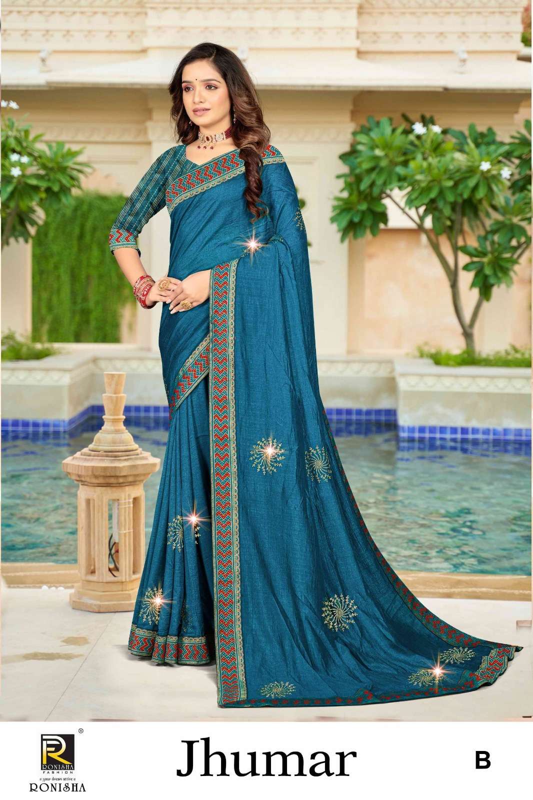 Ronisha Jhumar vichitra Silk Saree Wholesale catalog