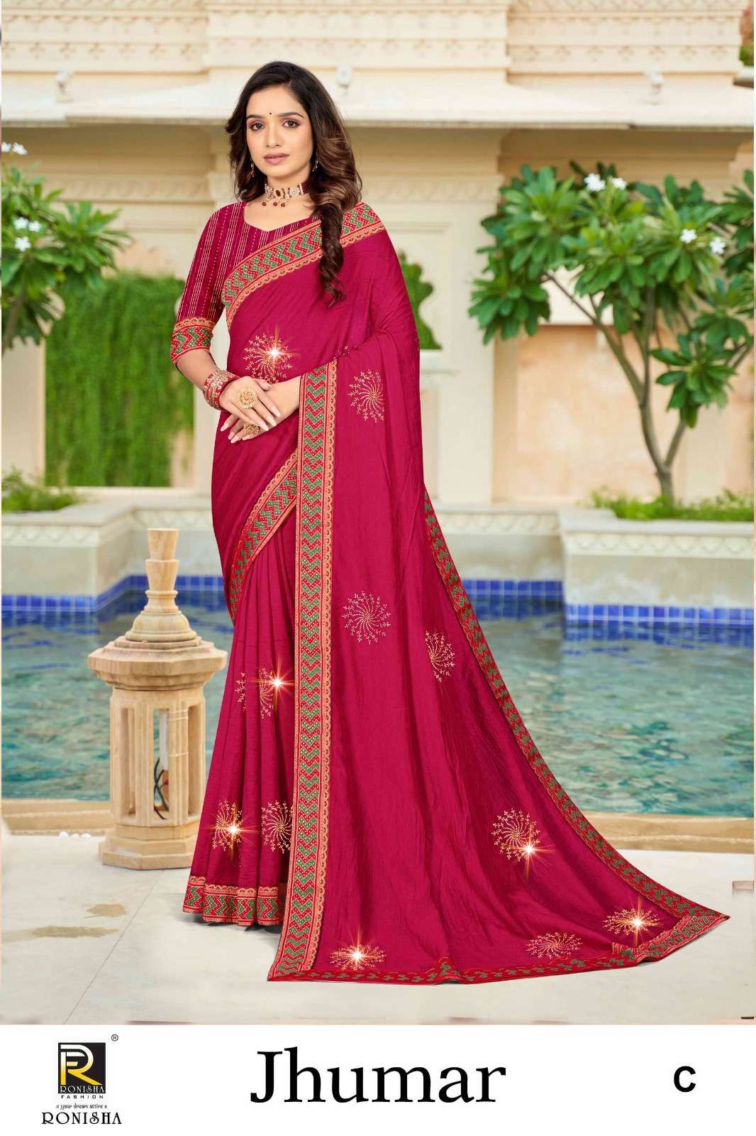 Ronisha Jhumar vichitra Silk Saree Wholesale catalog