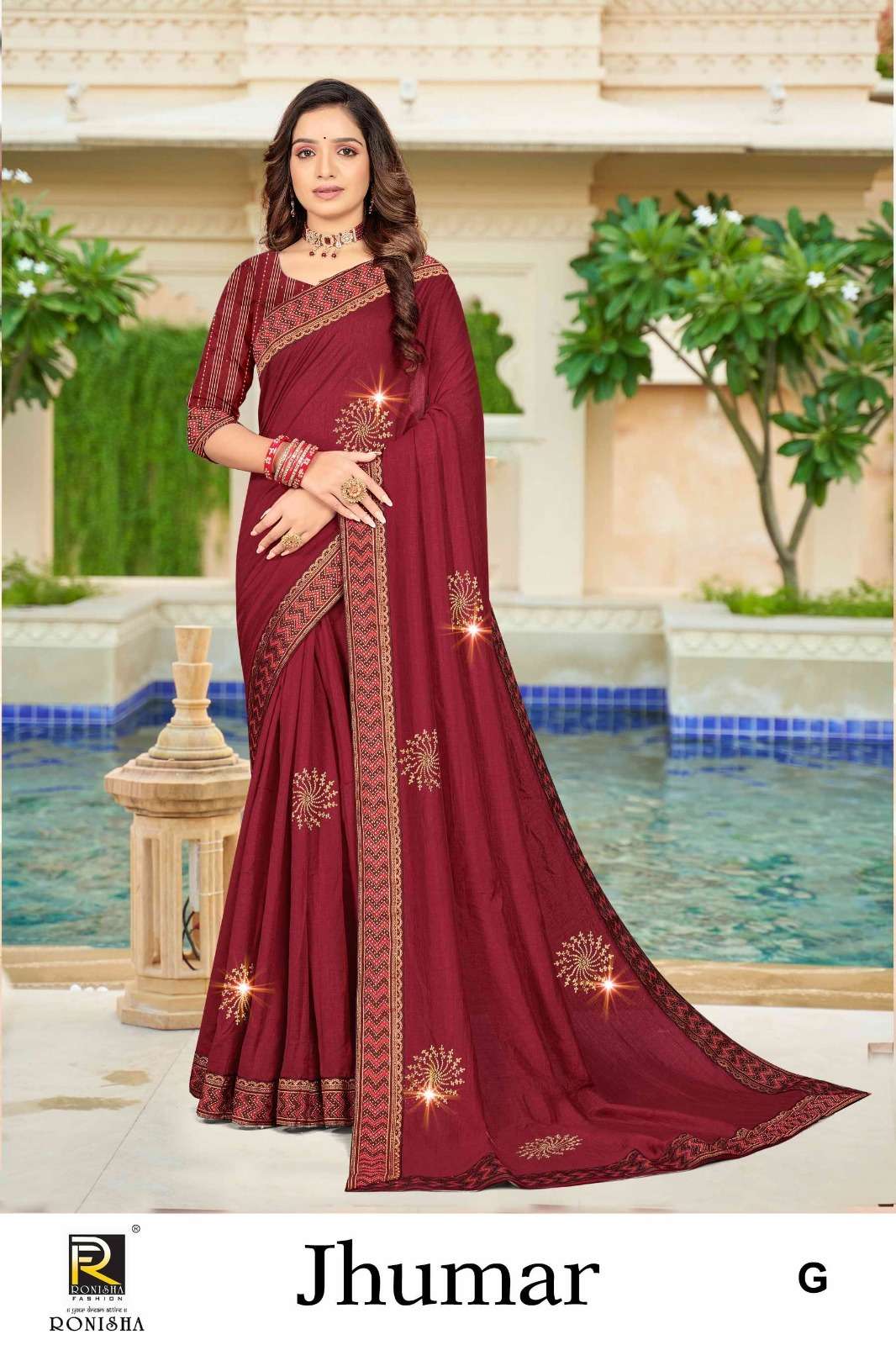 Ronisha Jhumar vichitra Silk Saree Wholesale catalog