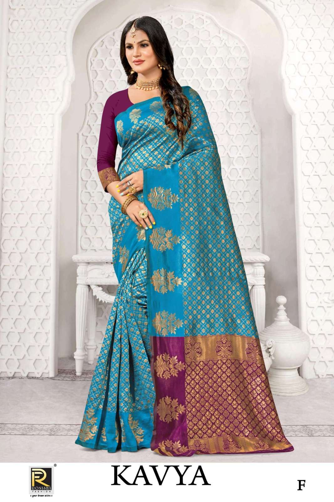 Ronisha Kavya Banarasi Silk Saree Wholesale catalog