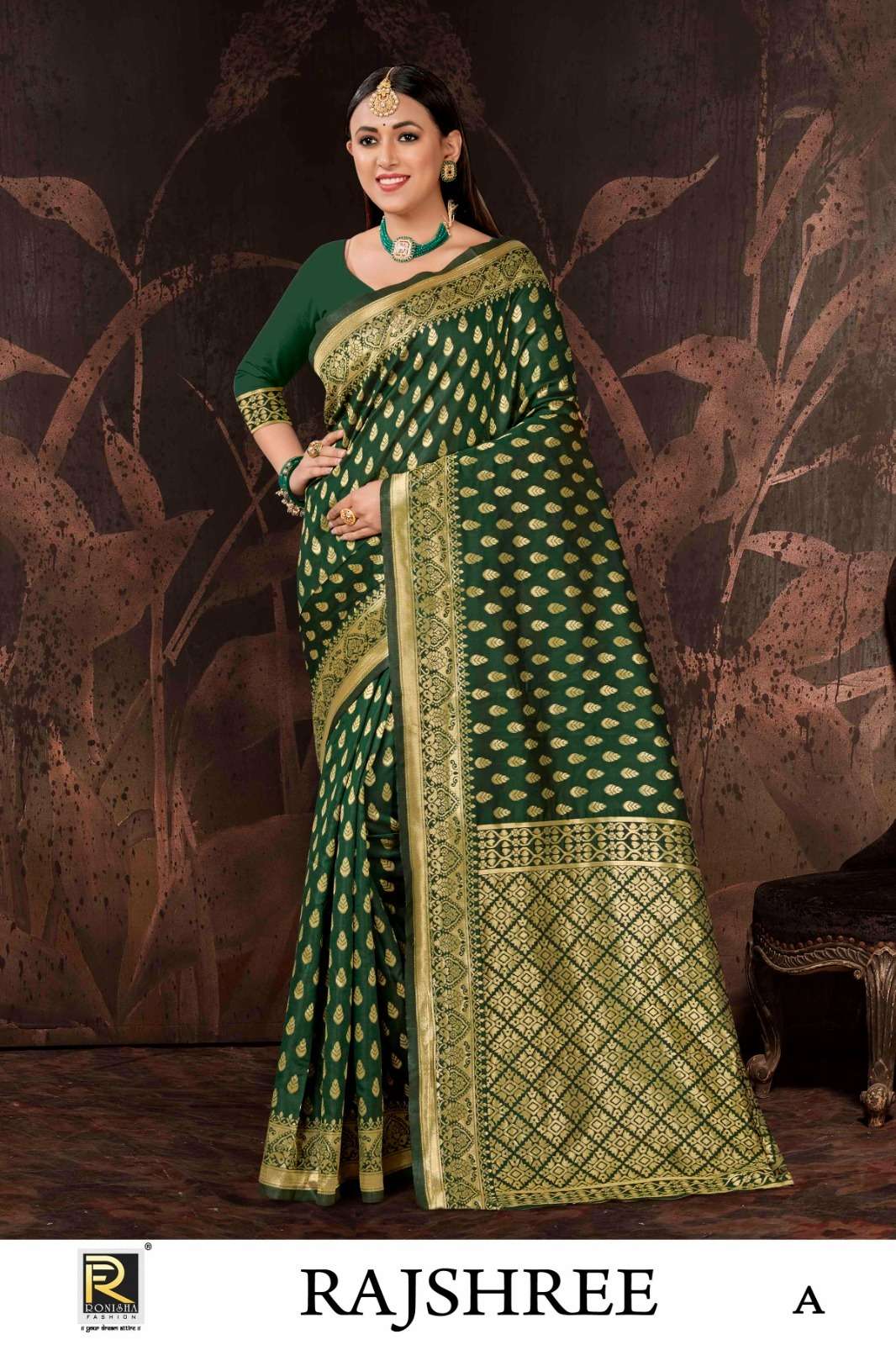 Ronisha Rajshree Banarasi Silk Saree Wholesale catalog